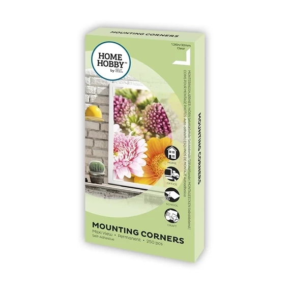 3L Selbstklebende Fotoecke  - 32 mm Maxiview